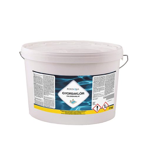 Gyorsaklór gyorsan oldódó klóros fertőtlenítószer 3 kg