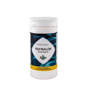 Tisztaklór lassan oldódó 20 g-os klórtabletta 1 kg
