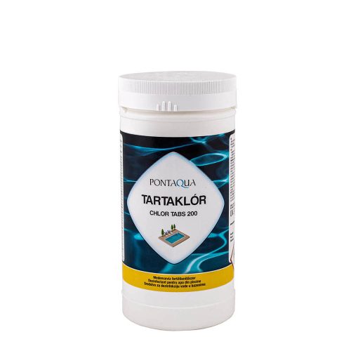 Tartaklór lassan oldódó 200 g-os klórtabletta 1 kg