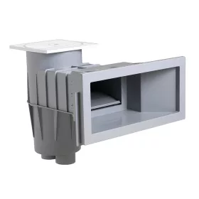   HAYWARD COFIES PREMIUM széles szájú szkimmer, hosszú nyakú, világosszürke, 2" / D63, fóliás