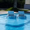 PVC fólia HAOGENPLAST Kék  lakkréteggel 1.65 m, 41,25 m2/tekercs