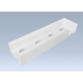 Hungarocell túlfolyó sarokelem 103x28x17cm