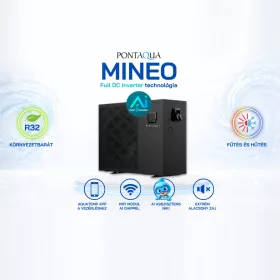 PONTAQUA MINEO inverteres hoszivattyú 7kW R32