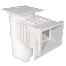   HAYWARD AUTO-SKIM normál szájú, hosszú nyakú szkimmer, 2" / D63, fóliás