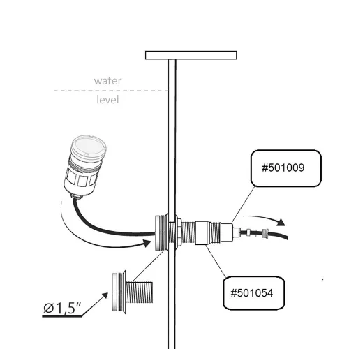 Mini reflektor RGB 36 LED