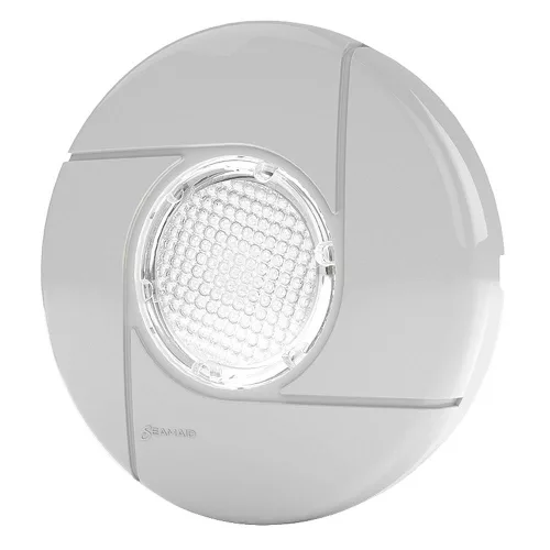 Előlap mini reflektorhoz, kerek, fehér