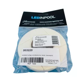 SEAMAID előlap csőreflektorhoz, kerek, homokszínű