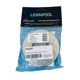 SEAMAID előlap csőreflektorhoz, kerek, sötétszürke