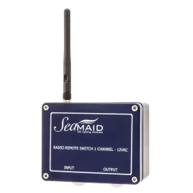   SEAMAID 1 csatornás rádiós távvezérlő, 12V AC / 20-24V DC