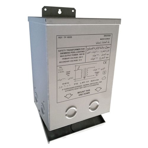 transzformátor fémházban 230/12 V-300 W