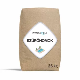 Kvarchomok szűrőtöltet / 0,4-0,8  mm / 25kg