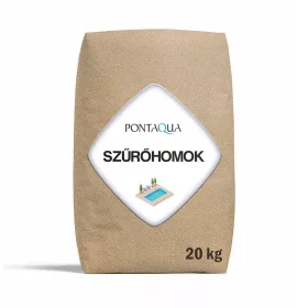 Kvarchomok szűrőtöltet / 1,0 - 2,0  mm / 25kg