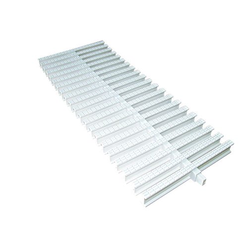 Túlfolyó rács egyenes 295mm Klasszik (45 tag/fm)