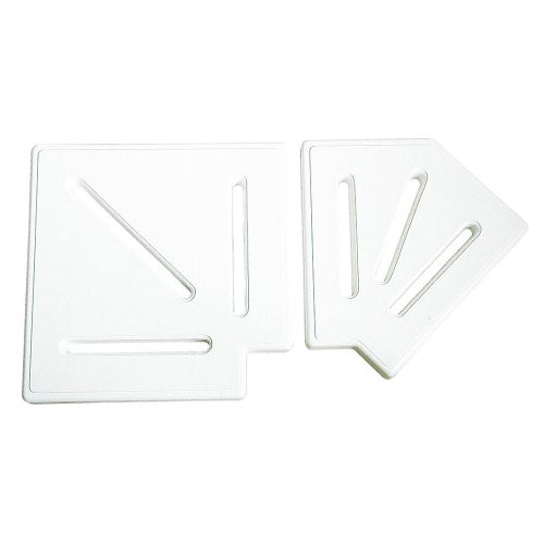 Sarokelem  245mm 45 Sima