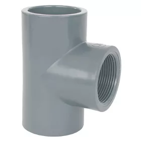 T IDOM 90° BM D25 3/4" PVC-U