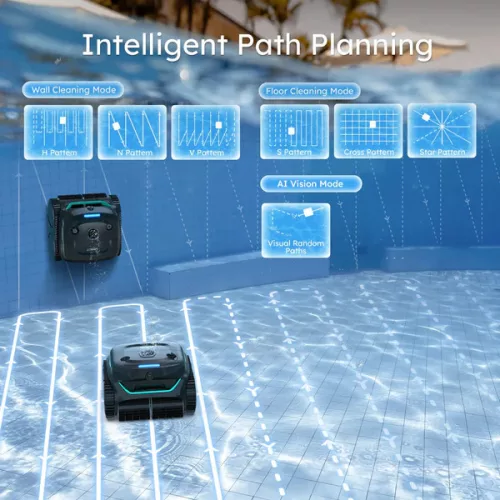 PONTAQUA BLACKFISH VISION akkumulátoros automata porszívó