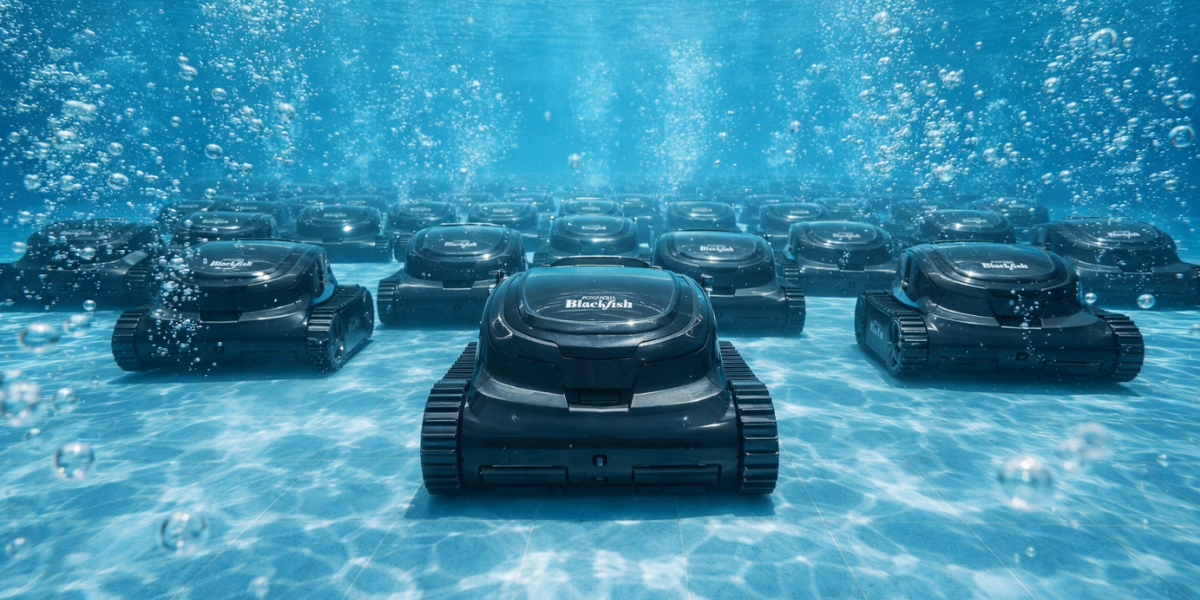 PONTAQUA BLACKFISH medencetisztító robotok